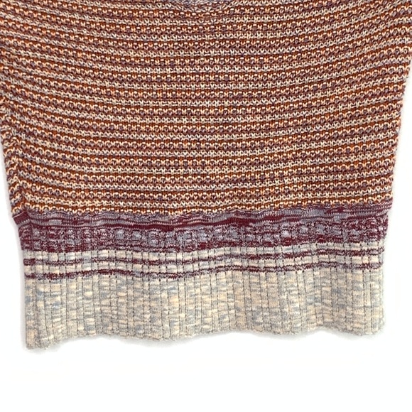 FREE PEOPLE boho knit crop top #JJ05 - Picture 3 of 6